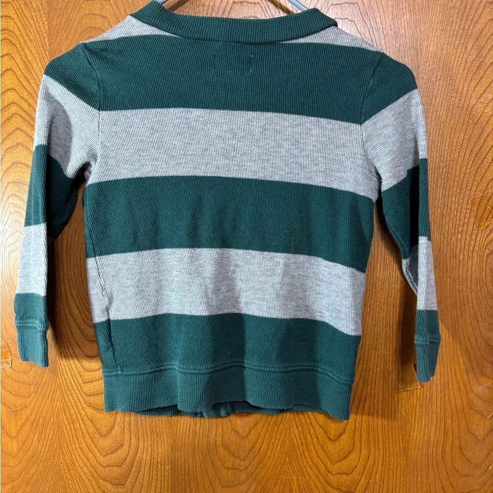 Old Navy Green and Gray Kids Cardigan